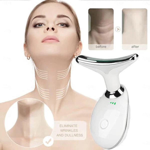 LED Neck and Face Beauty Device